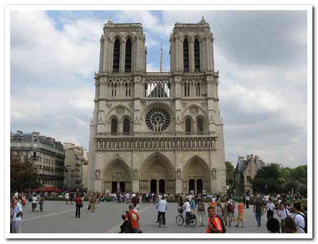 Notre Dame, en París (clickear para agrandar imagen). Foto: SXC